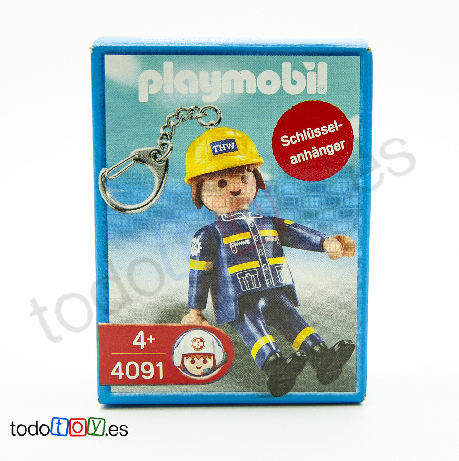 Playmobil 4091 Proteccion Ciudadana Alemana Llavero