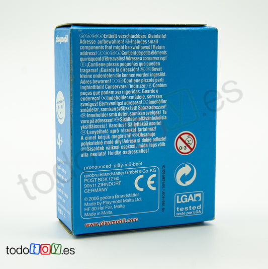 Playmobil 4091 Proteccion Ciudadana Alemana Llavero