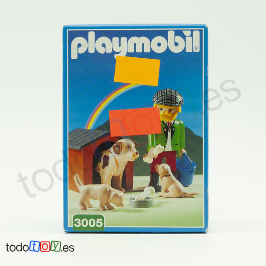 Playmobil 3005 Perros con caseta