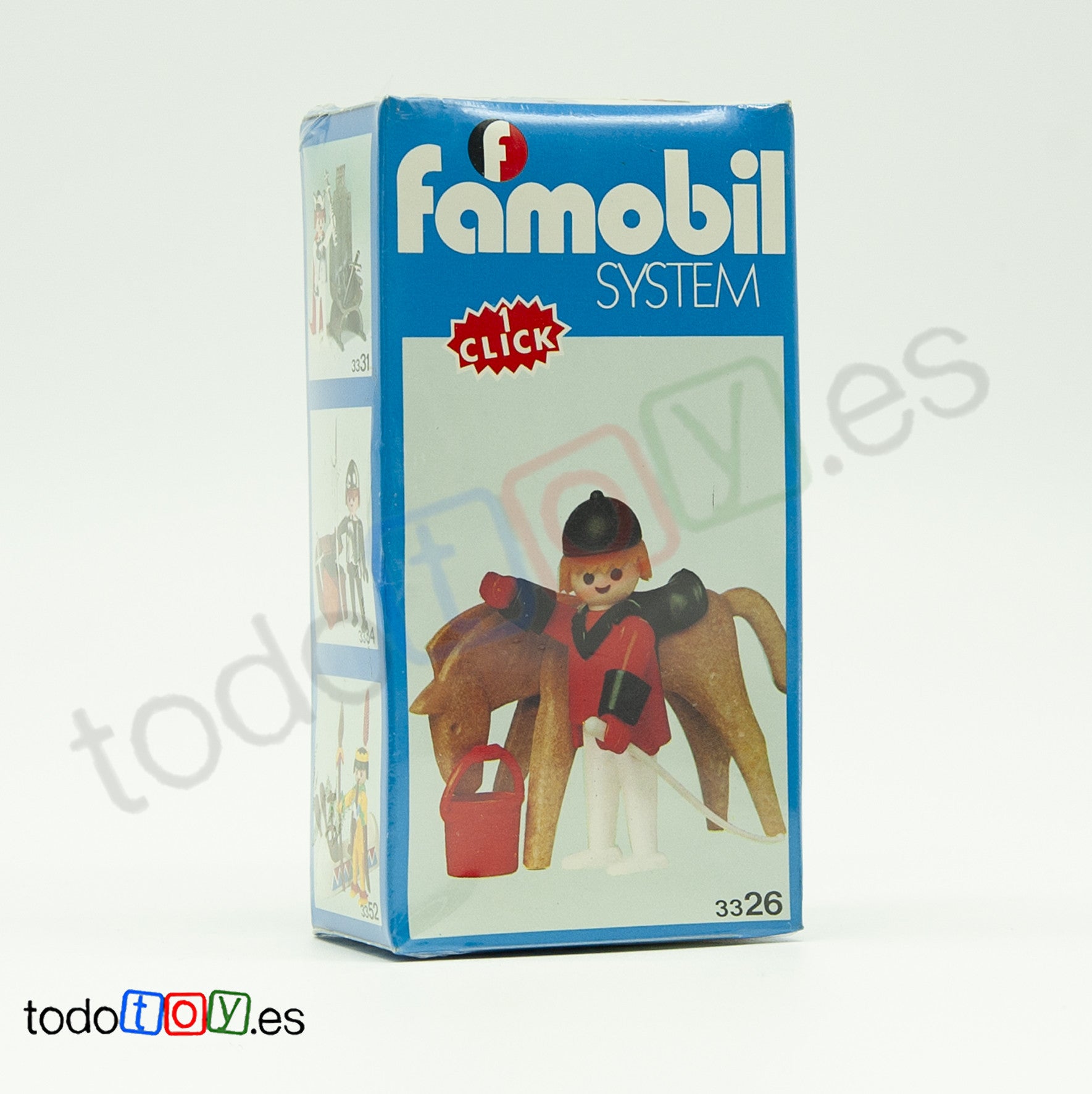 Playmobil 3326 Famobil Jinete con Caballo