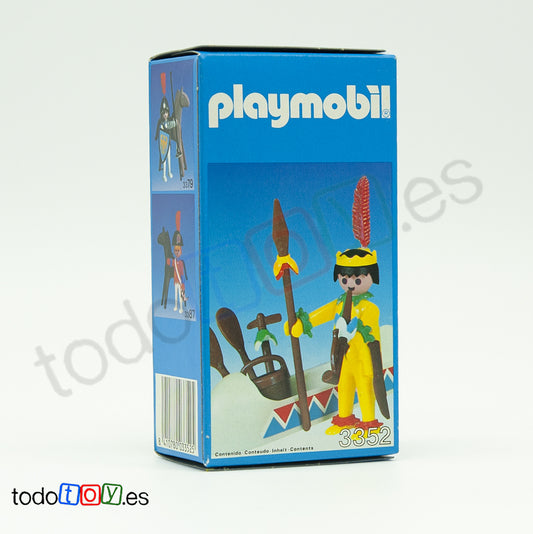 Playmobil Indio con Canoa