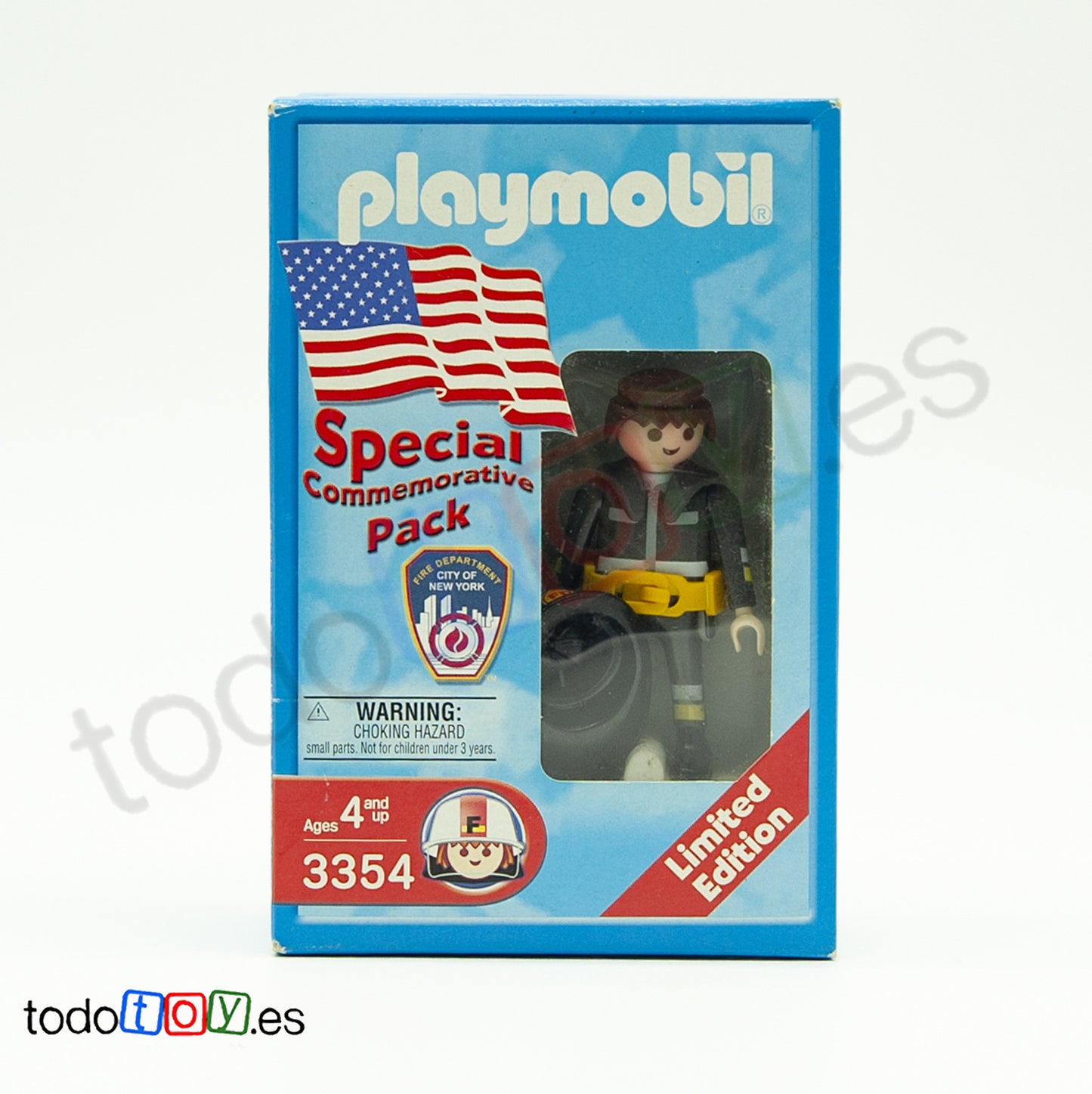 Playmobil 3354 Bombero USA Commemorative