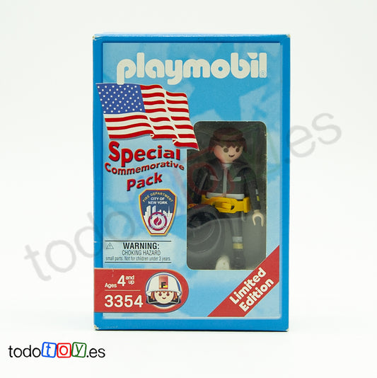 Playmobil 3354 Bombero USA Commemorative