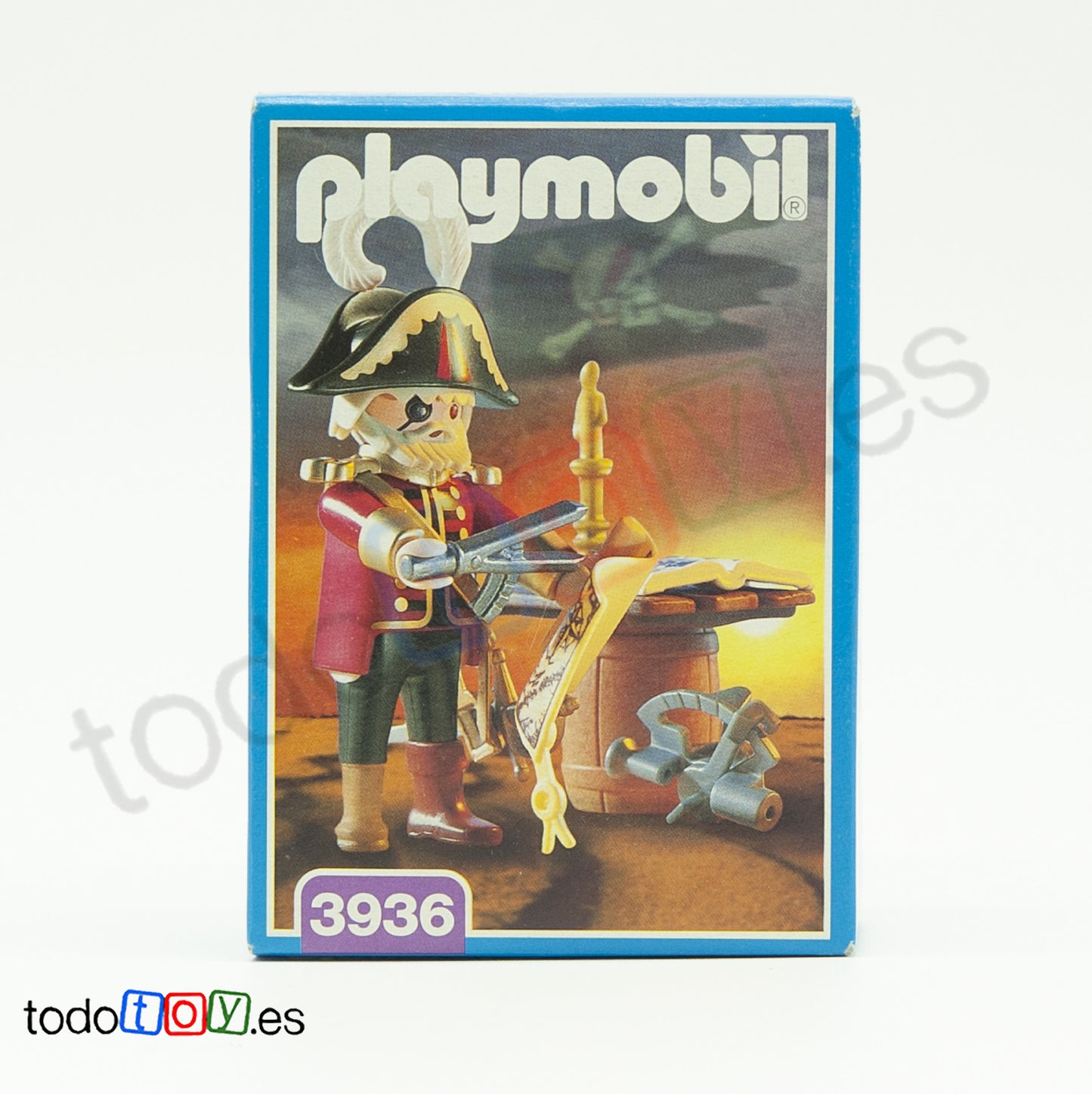 Playmobil 3936 Capitan de la Marina con Mapa