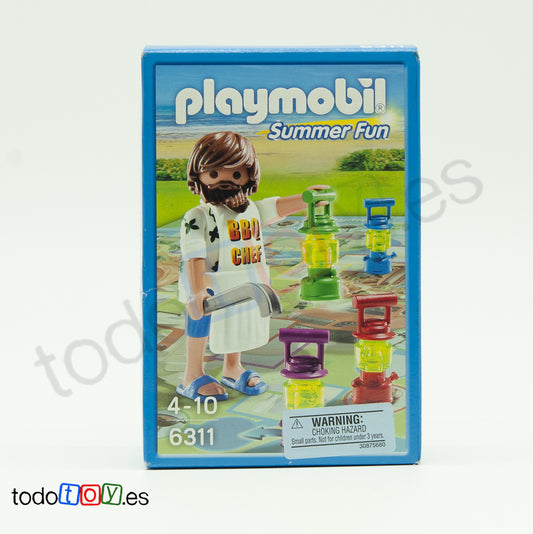 Playmobil 6311 Juego de BBQ Chef