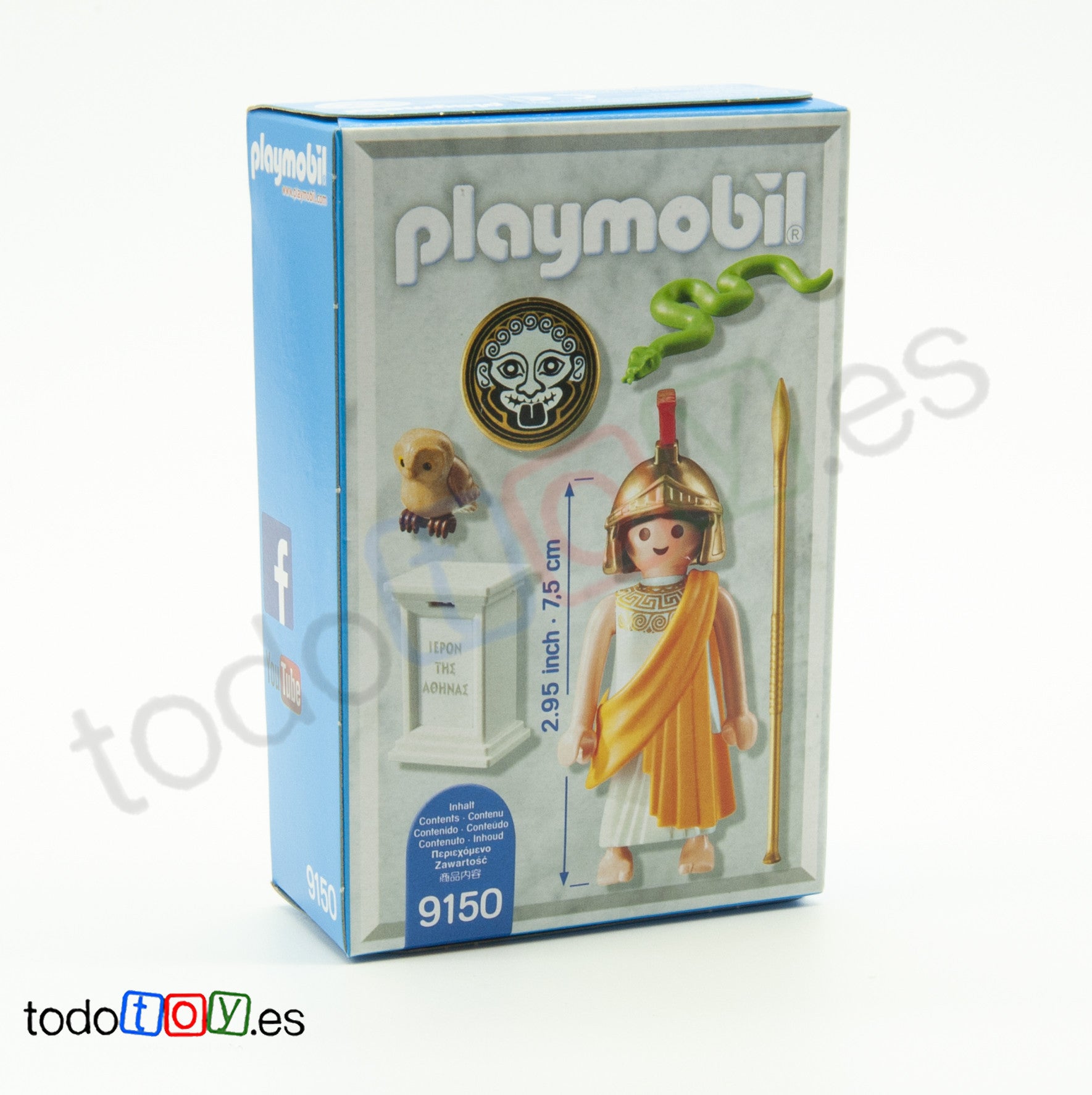 Playmobil 9150 Diosa Griega Atenea V1