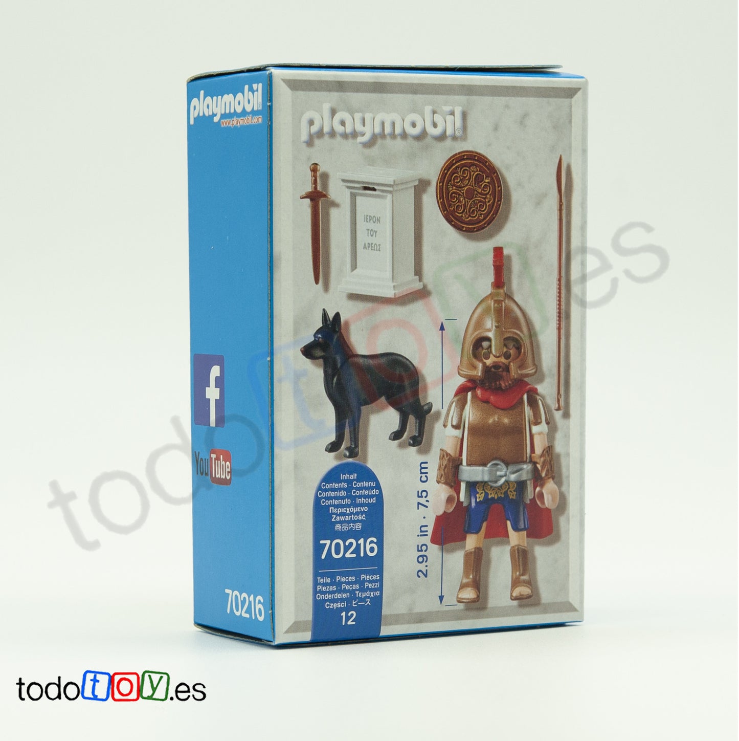 Playmobil 70216 Dios Griego Ares