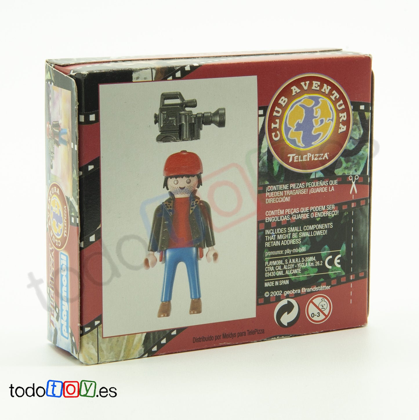 Playmobil Caja Promo Telepizza Camara de Estudio
