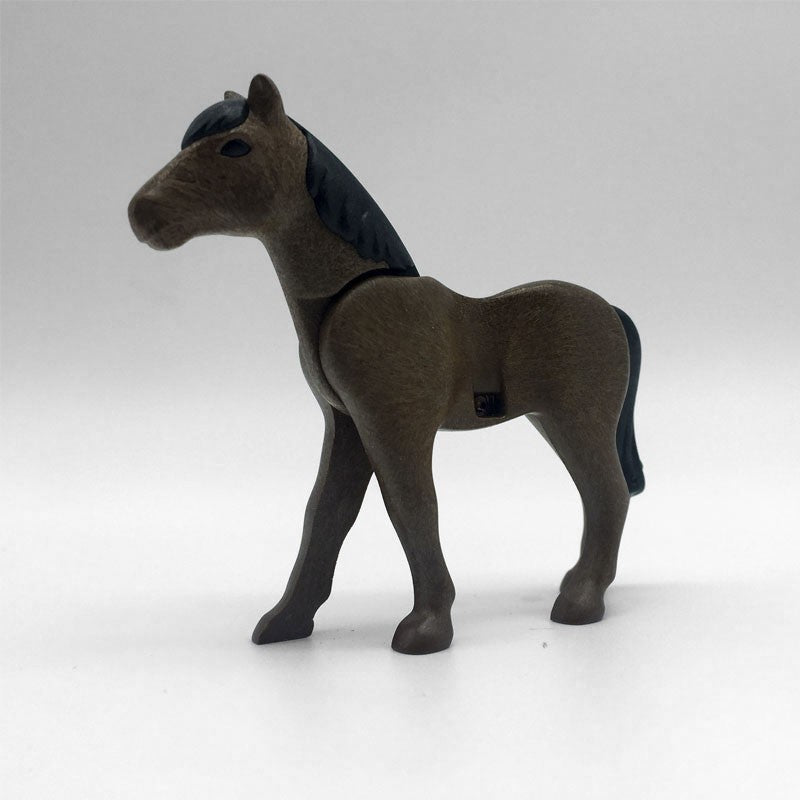 Playmobil Caballo Marron Oscuro
