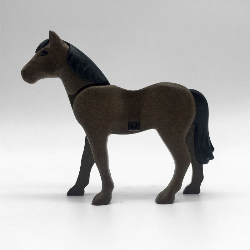 Playmobil Caballo Marron Oscuro