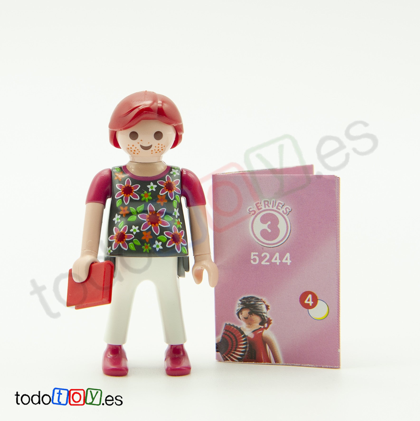 Playmobil Embarazada y Libro Serie 3 Chicas 5244