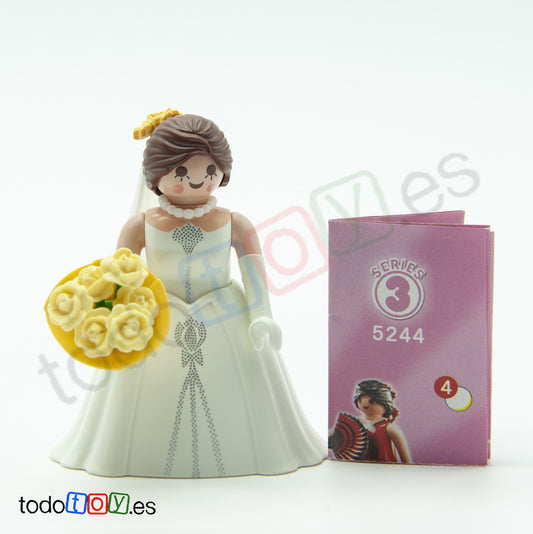 Playmobil Novia Boda Serie 3 Chicas 5244