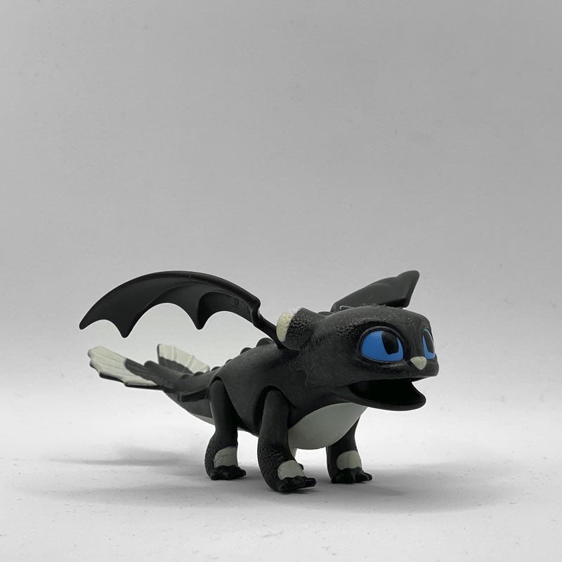 Playmobil Dragon Negro ojos azules ANI014