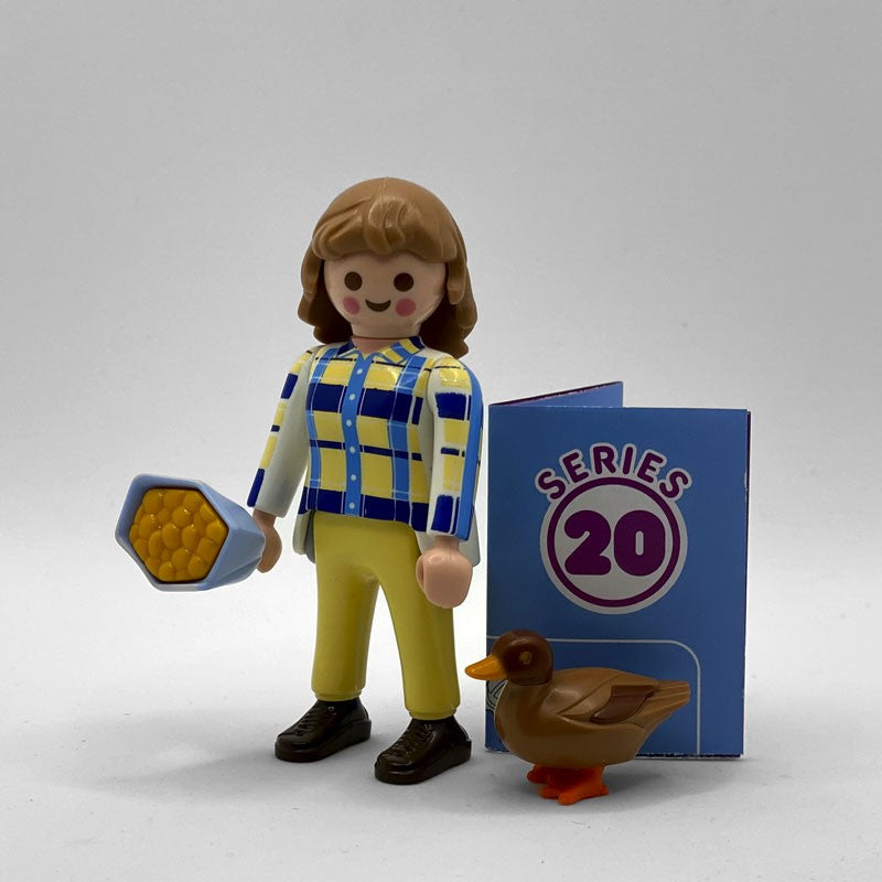 Playmobil Chica con Pato Serie 20 Chicas 70149