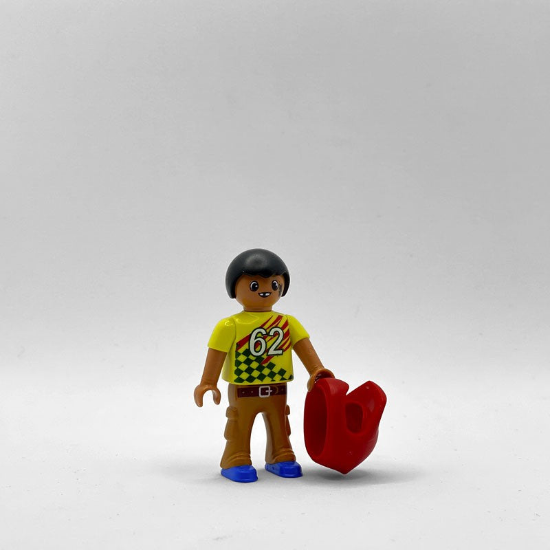 Playmobil Nino con Casco