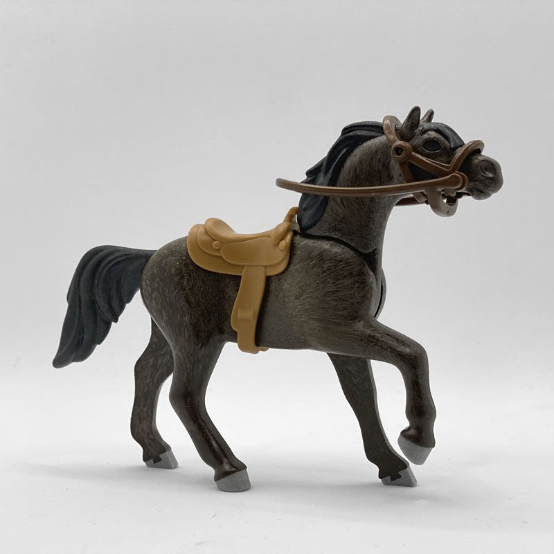 Playmobil Caballo Marron Oscuro Completo