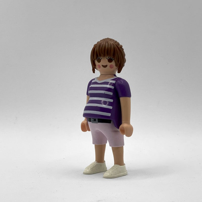 Playmobil Mujer Embarazada Morada