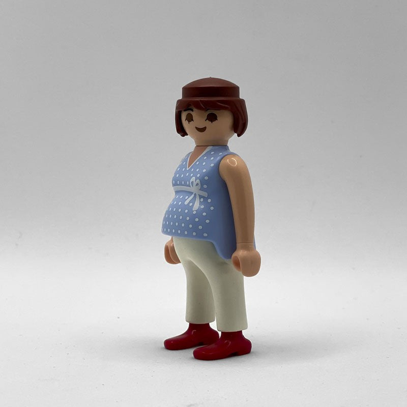 Playmobil Mujer Embarazada Azul