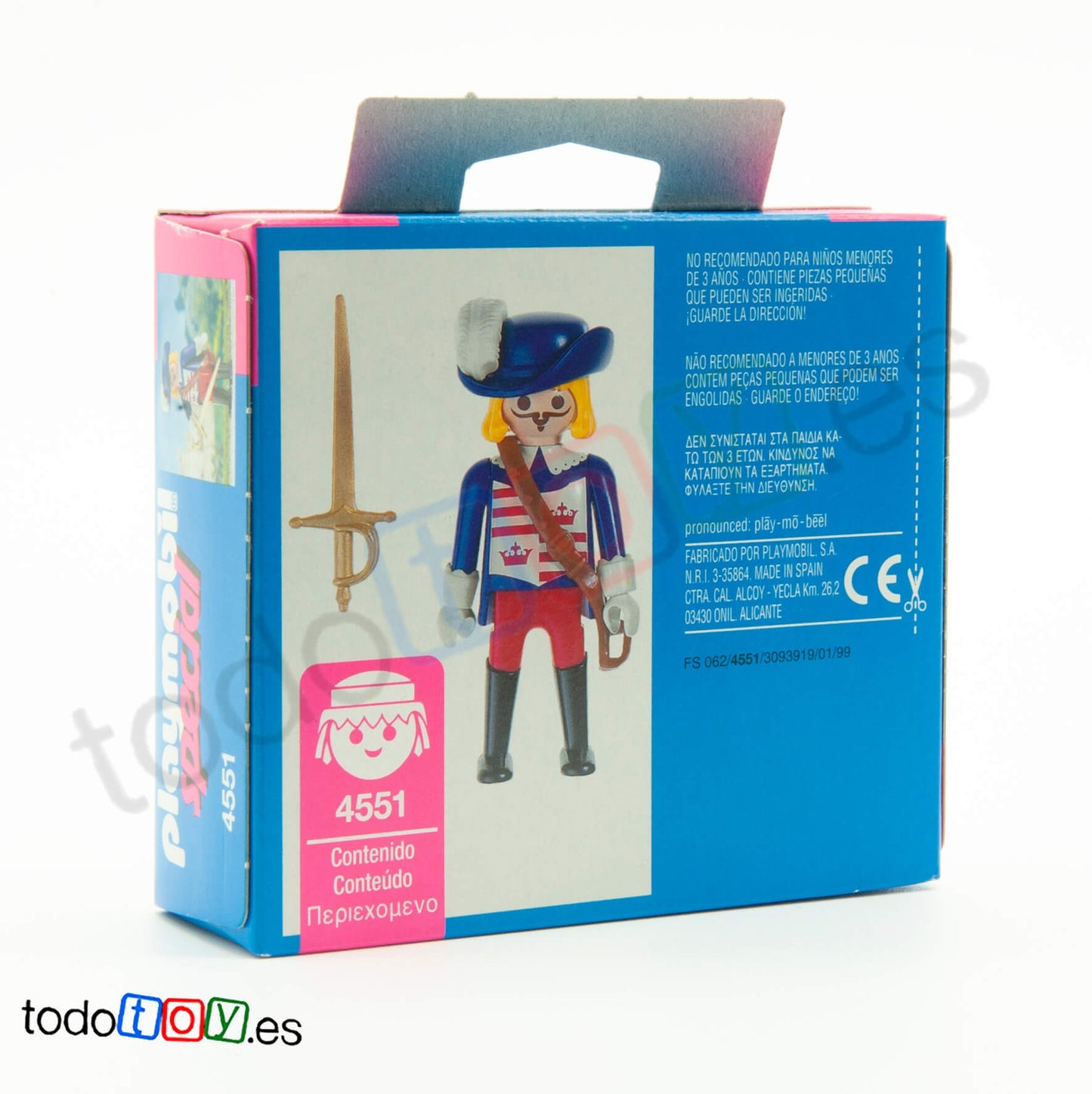 Playmobil Special Mosquetero Azul 4551