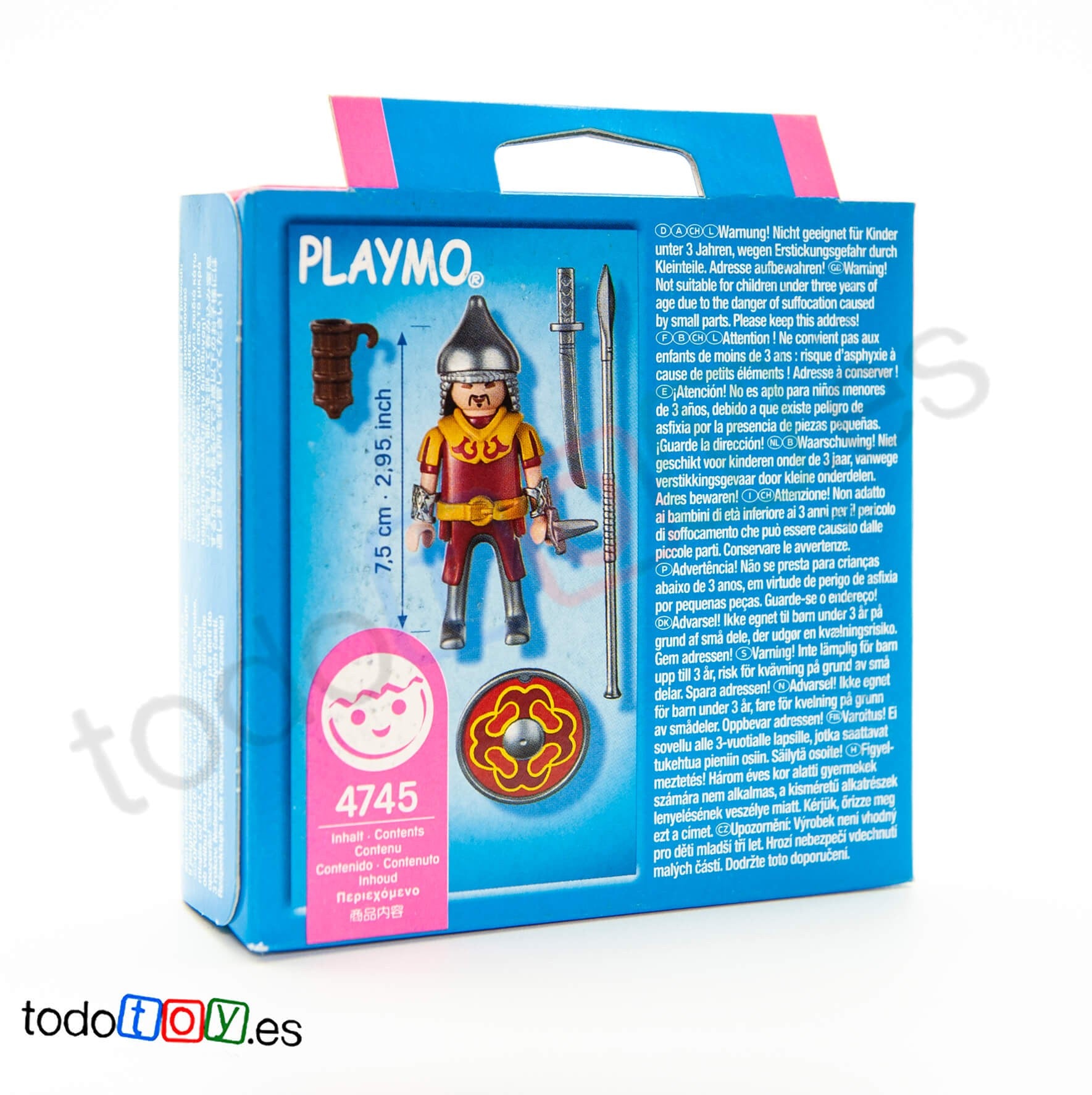 Playmobil Special Guerrero Mongol 4745