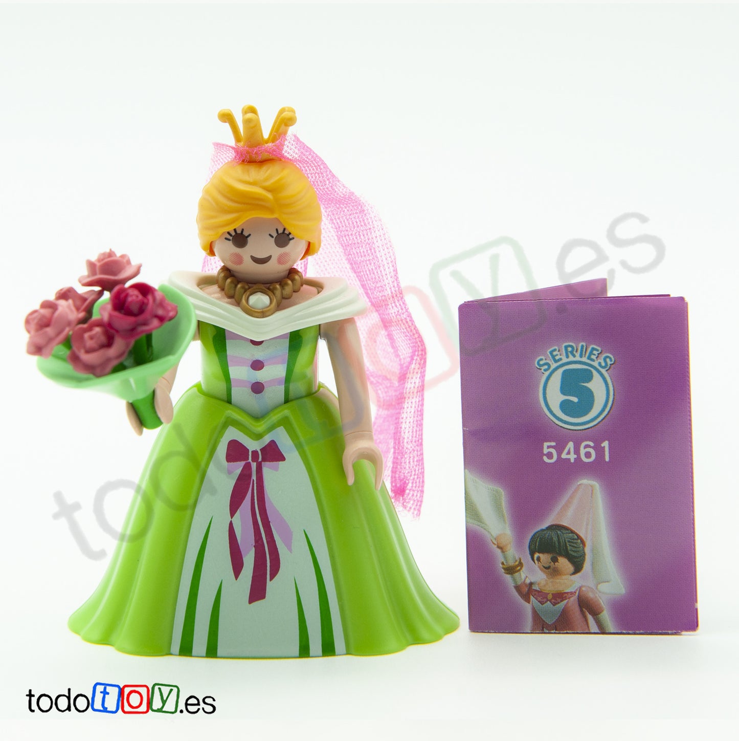 Playmobil Princesa Verde Serie 5 Chicas 5461