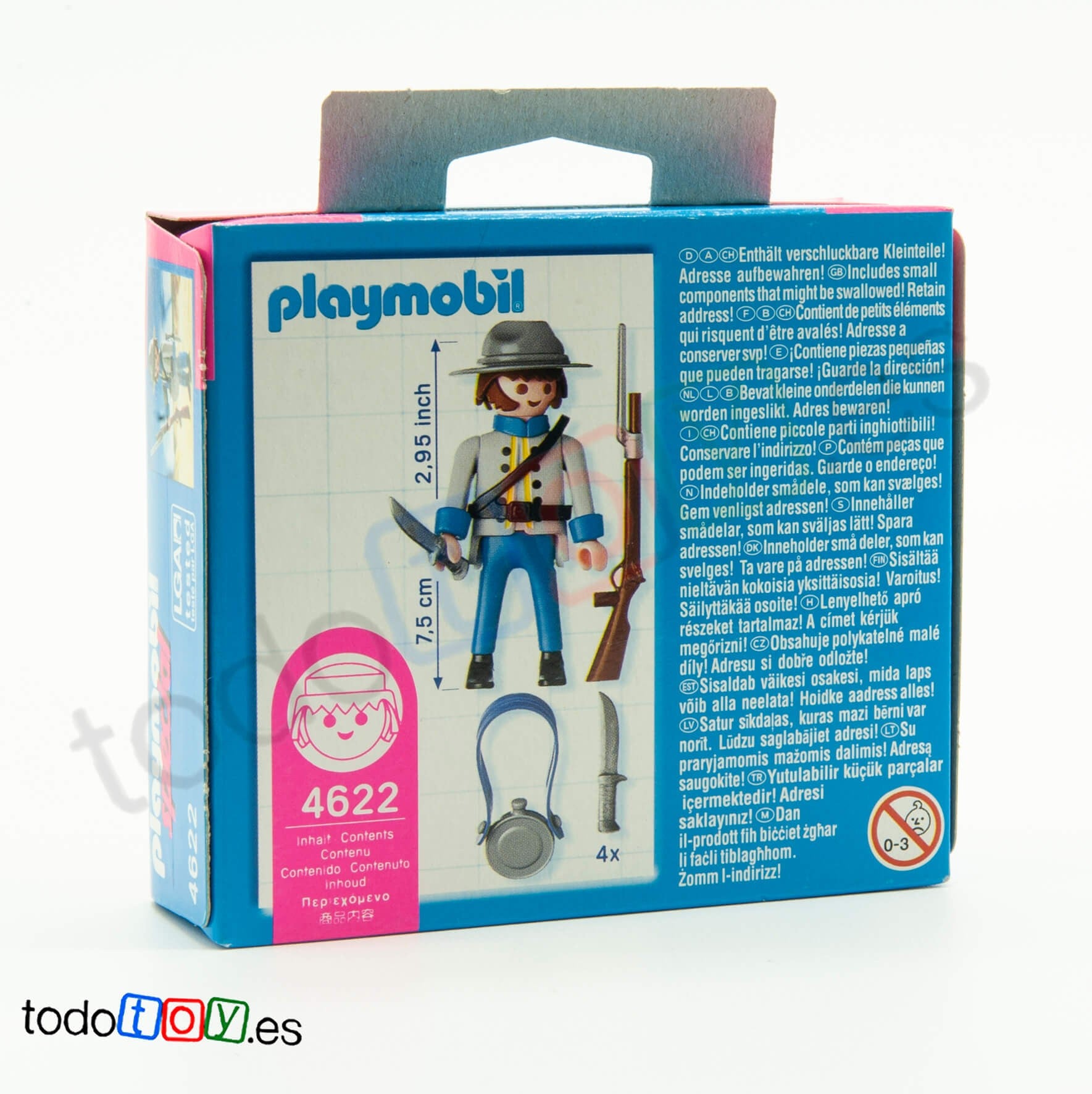 Playmobil Special Oficial Confederado 4622 v2