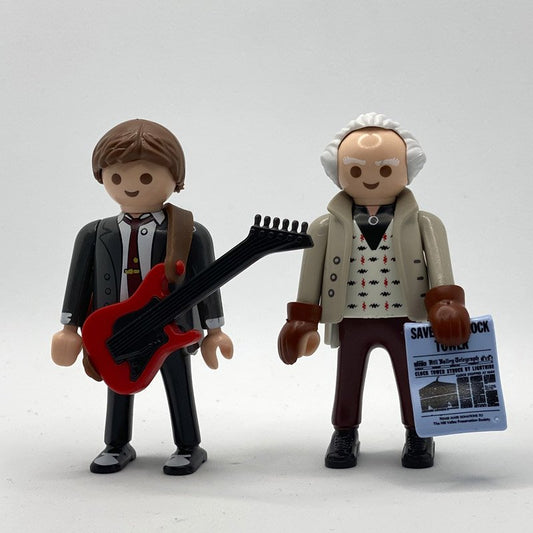 Playmobil Marty Mcfly y DOC Regreso al Futuro 70459