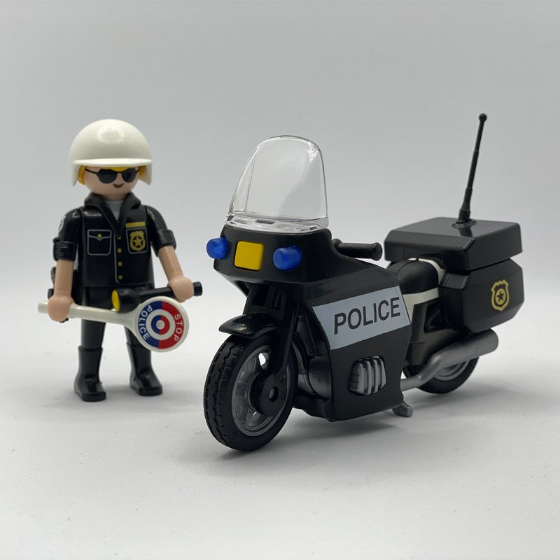 Playmobil Motorista Policia