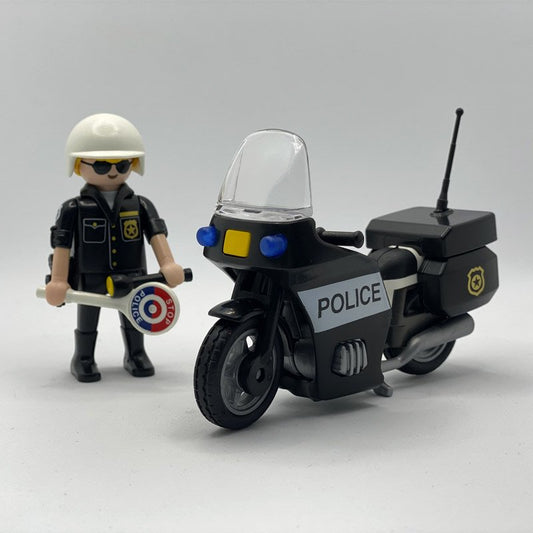 Playmobil Motorista Policia