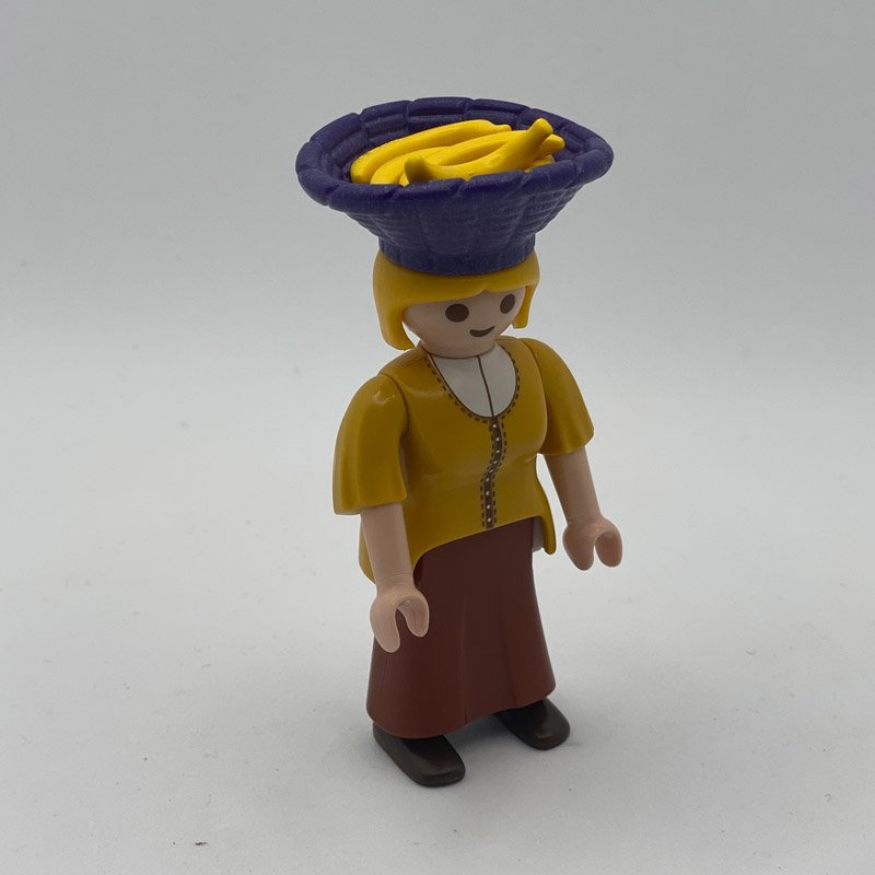 Playmobil Aldeana Con Platanos