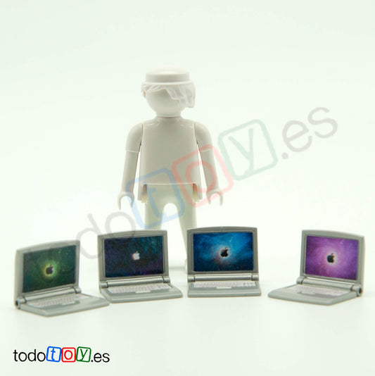 Playmobil 4 ordenadores portatiles OTR021