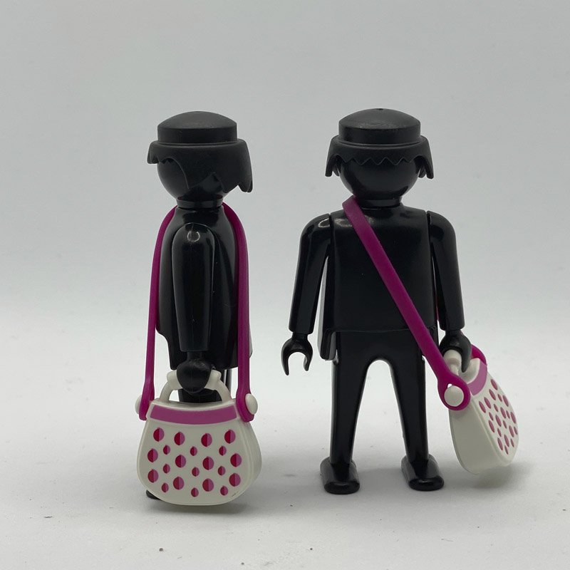 Playmobil Bolso blanco y rosa OTR038