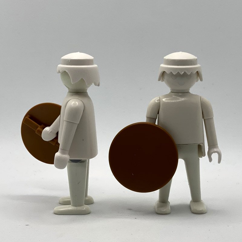 Playmobil Escudo redondo marron