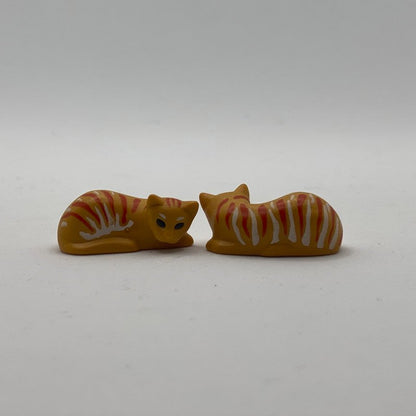 Playmobil Gato Naranja de Rayas Tumbado