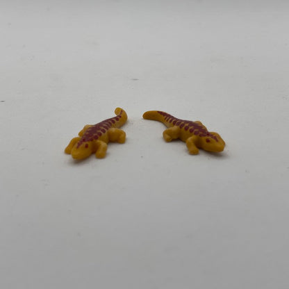 Playmobil Lagarto naranja de rayas