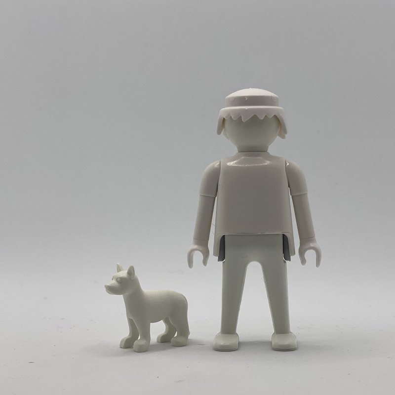 Playmobil Perro Blanco Pequeno