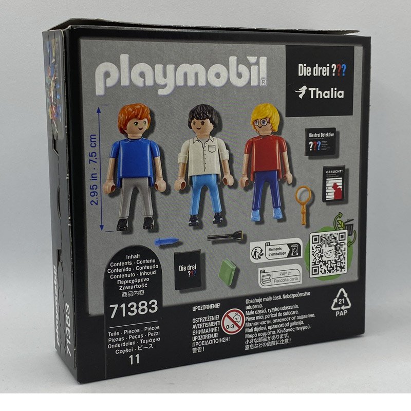 Playmobil los tres detectives 71383
