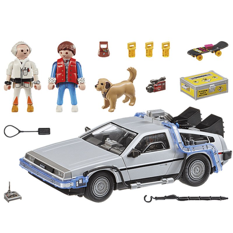 Playmobil 70317 Delorean Regreso al Futuro