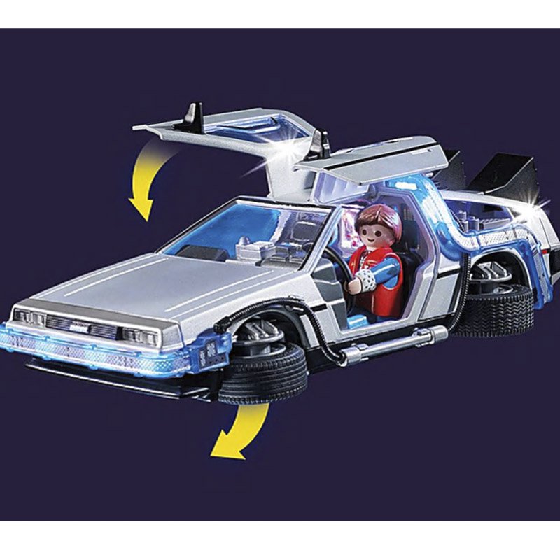 Playmobil 70317 Delorean Regreso al Futuro
