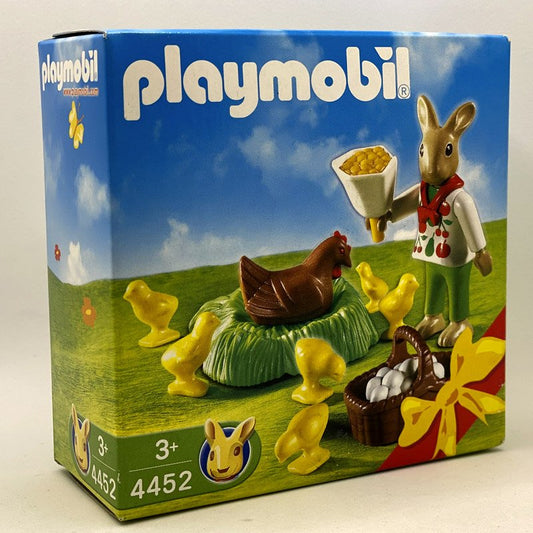 Playmobil Conejos Pascua Nina y Gallina 4452