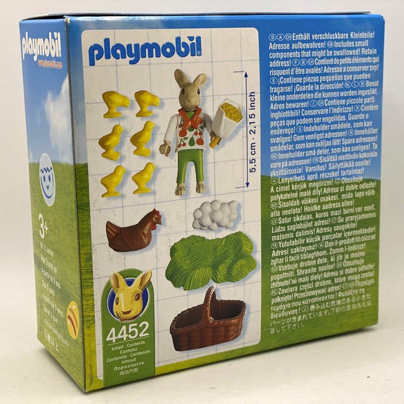 Playmobil Conejos Pascua Nina y Gallina 4452
