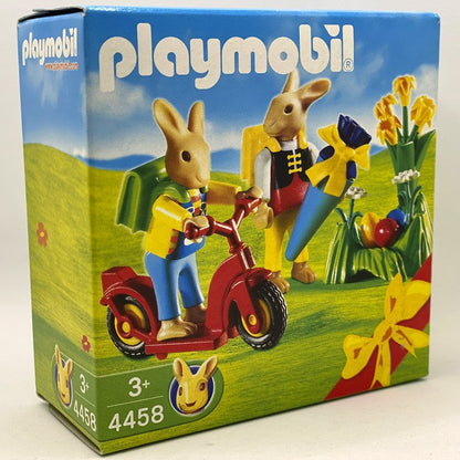 Playmobil Conejos Pascua ninos con juguetes 4458
