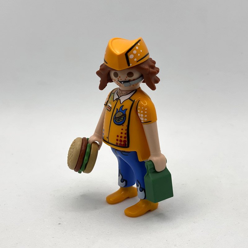 Playmobil Repartidor Hamburguesas