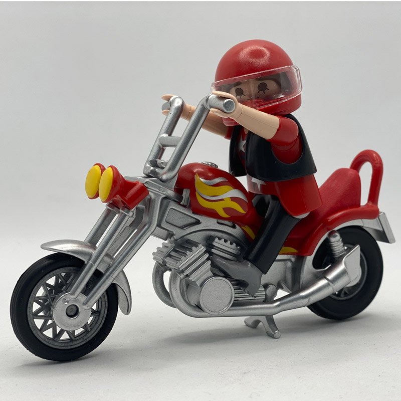 Playmobil Mujer Motorista