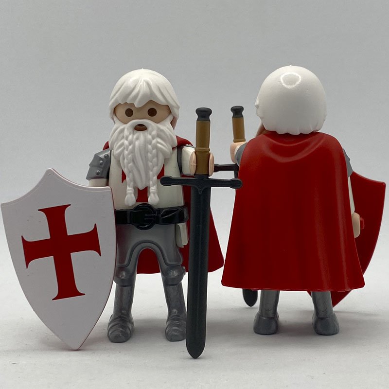 Playmobil Templario Anciano con Capa FCO398