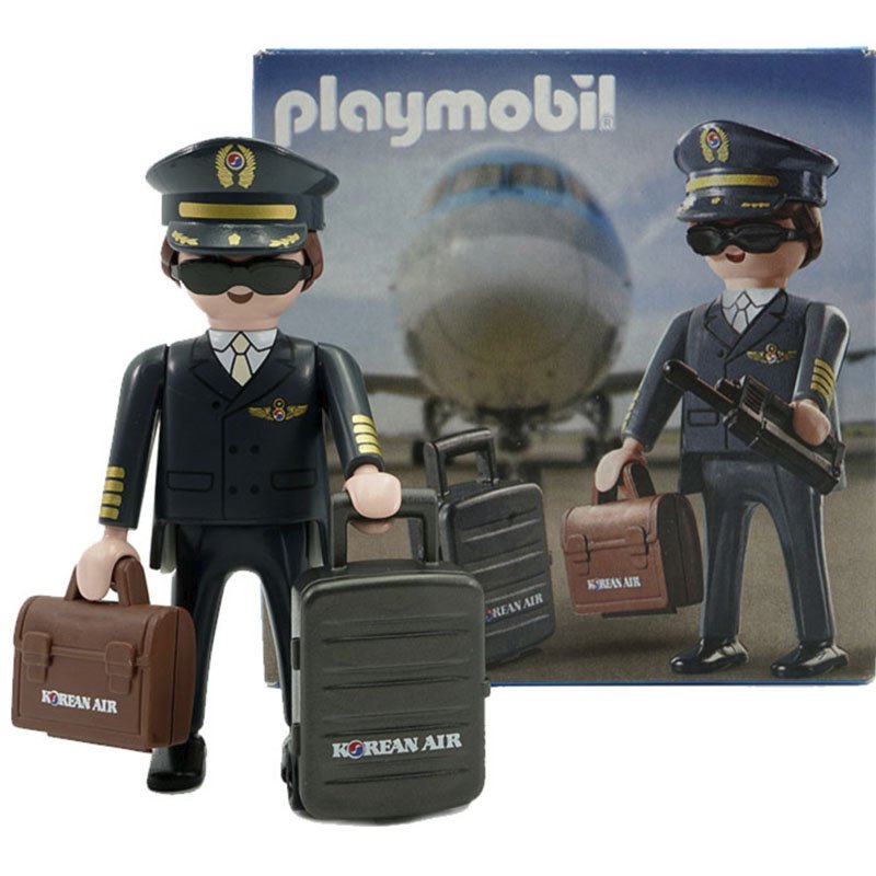 Playmobil Piloto Korean Air