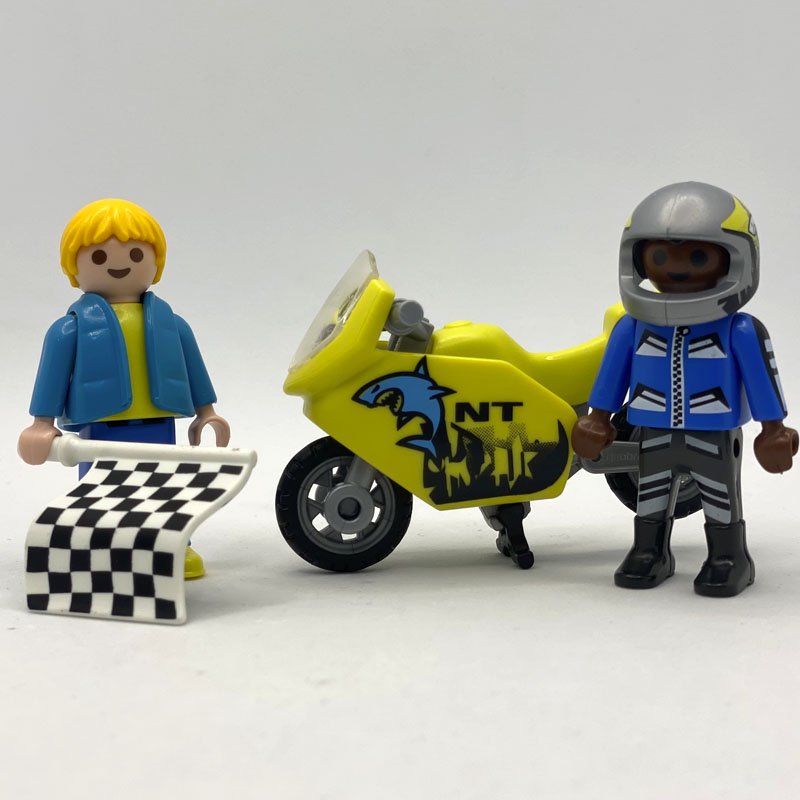Playmobil Ninos Motoristas