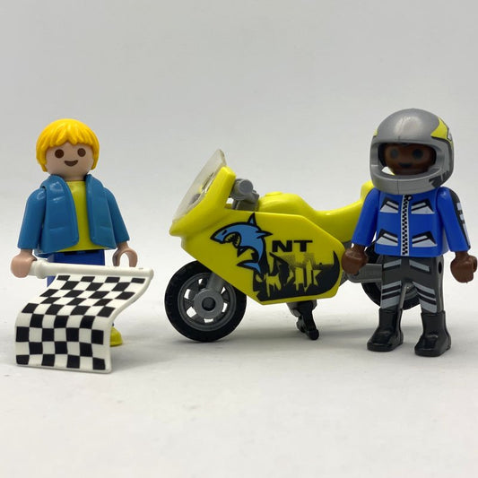 Playmobil Ninos Motoristas