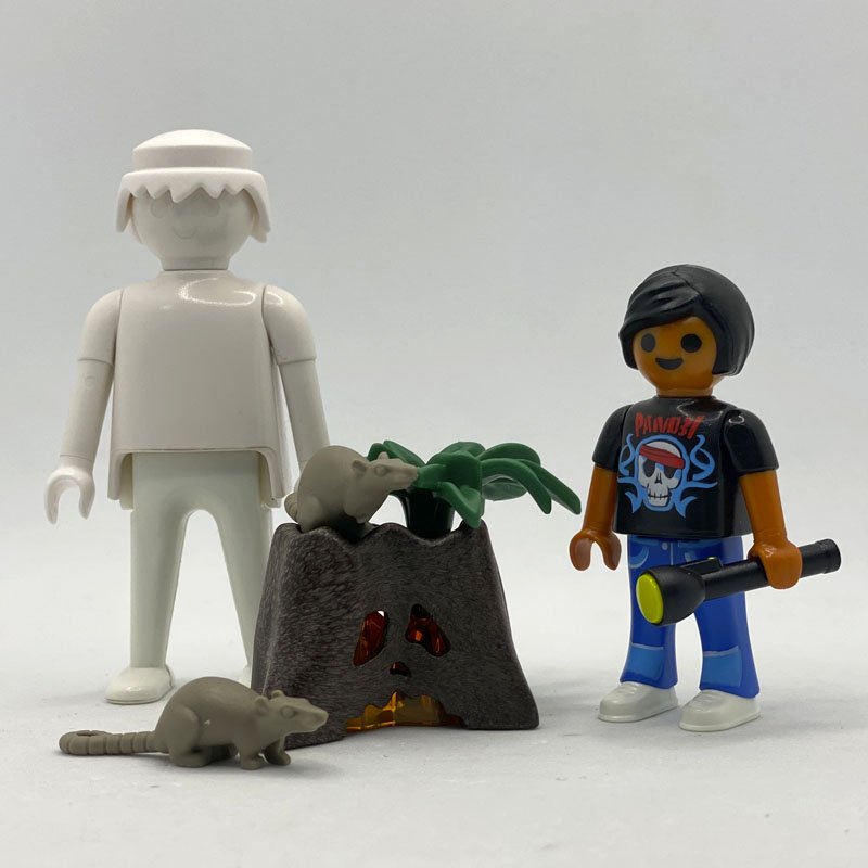 Playmobil Nino en el Bosque en Halloween