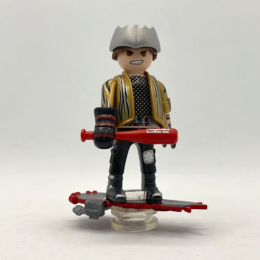 Playmobil Biff Tannen con patin